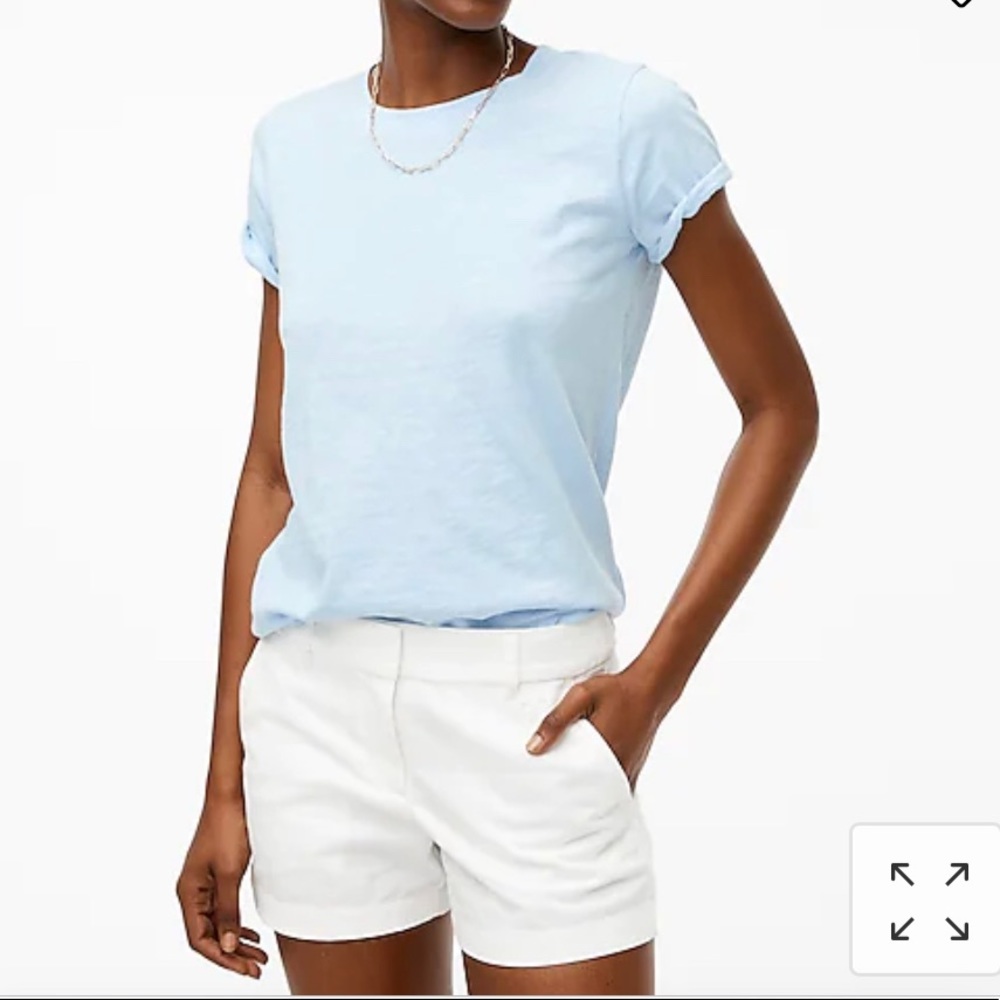 White J.Crew Chino shorts